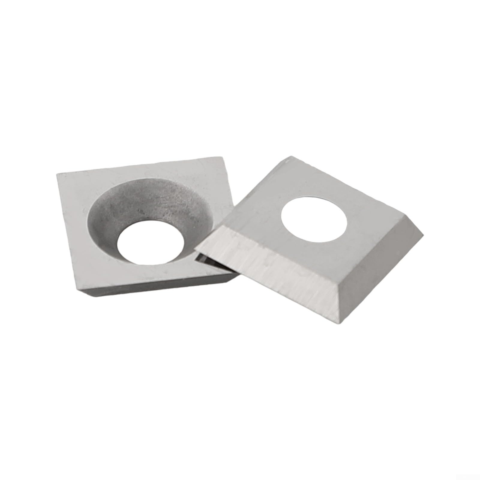 Inserti quadrati in carburo 11 x 11 x 2 mm per utensili per tornitura legno router pialle