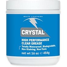 White Lightning Crystal Grease Biodegradable, Non-Toxic Grease, 1lb Tub