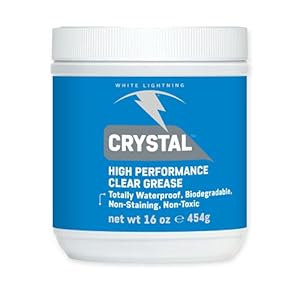 White Lightning Vet Crystal Clear Grease 454g blik, 4001934