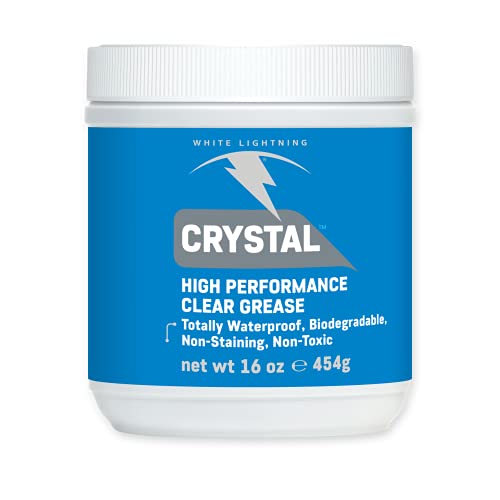 White Lightning Crystal Grease Biodegradable, Non-Toxic Grease, 1lb Tub