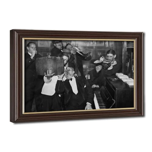 Toile End of Prohibition Party pour une déco murale bistrot chic et rétro dans votre salon