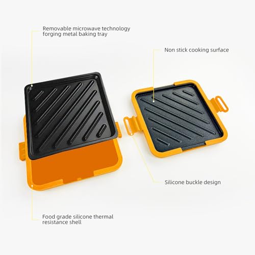 Sandwich Toaster - Geen Stroom Nodig Draagbare Kookplaat - Grill Kaasmaker Sandwichrooster,Voor Quesadilla Snacks Voedselbereiding Thuis Appartement Studentenkamer Keuken - Image 6