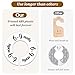 Gjinxi Baby Closet Dividers, Set of 6 Baby Closet Size Dividers, Baby Hanger Dividers By Age from Newborn to Toddler, Organize Nursery Hangers for Clothes