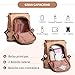 Miss Lulu Mochila Antirrobo de PU para Mujer Imagen de Miss Lulu Mochila Antirrobo de PU para Mujer