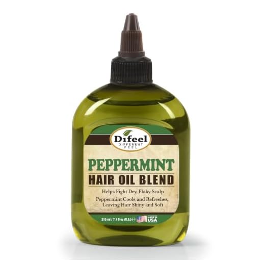 Difeel Premium Natural Hair Oil - Peppermint Oil 7.1 ounce