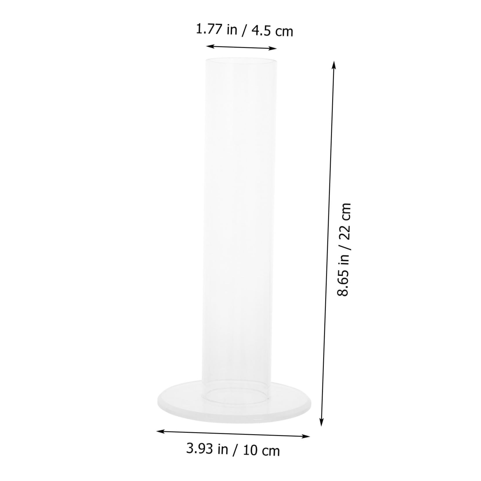 Cabilock Acrylic Scrunchie Display Stand Clear Hair Tie Organizer for Practical Scrunchy Holder to Showcase Hair Accessories Stylish Storage for Bathroom Decor