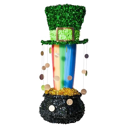 Anderson's Rainbow Column, Hat, and Pot O' Gold Parade Decoration Kit, Decorating Supplies
