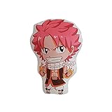 Tiderbe Fairy Tail Plush Pillow Anime Natsu Plush Doll Cartoon Throw Pillow Collection Doll Sofa Cushion
