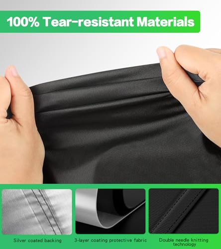 image for HOLDCOVER 8 Ft Round Pool Cover, Solar Covers for Above Ground Pools, 