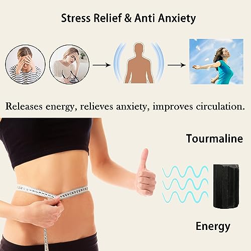 LINY Triple Protection Bracelet - Natural Stone Beads Healing Energy Bracelet Adjustable Braid Rope Tourmaline Bracelet for Women Men2