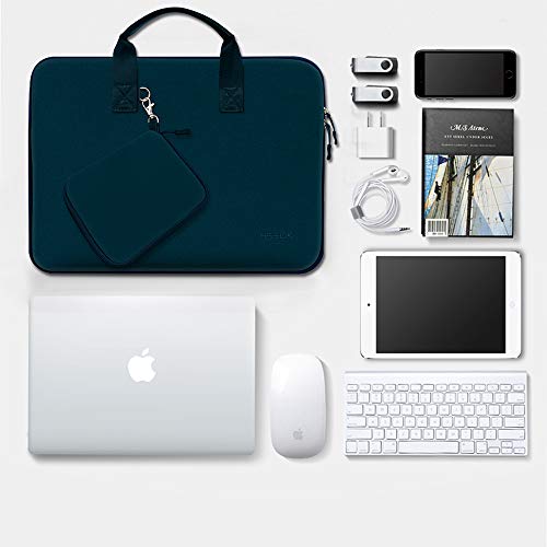 Funda protectora de neopreno elástico con bolsillo de accesorios para portátil 5