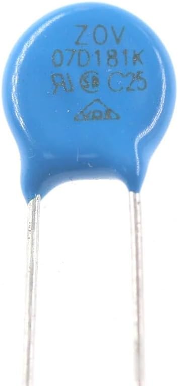 50/20/10PCS Varistor resistor 7MM 07D101K 10D471 14D431 20D471 121 151 180 181 201 220 361 390 391 431 470 471 551 560 561 621 6(7D560K 50PCS)