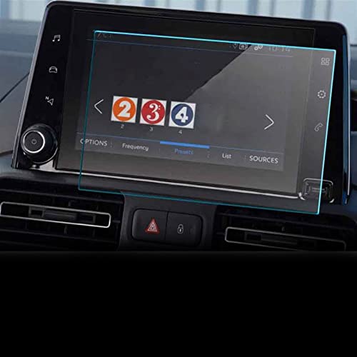Verre trempé d'autoradio Peugeot Rifter protège votre écran en voyage