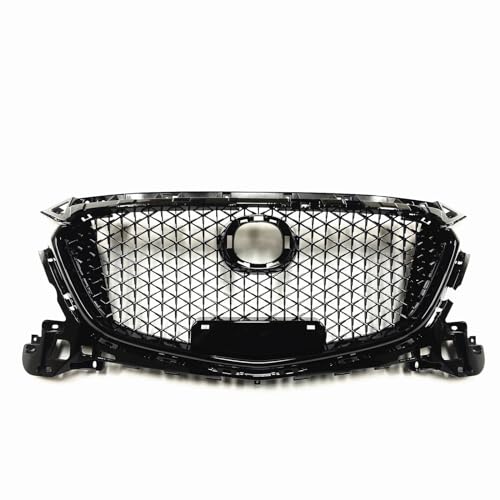 Calandre de course style nid d'abeille pour Mazda 3 Axela 2017 2018 maille pare-choc