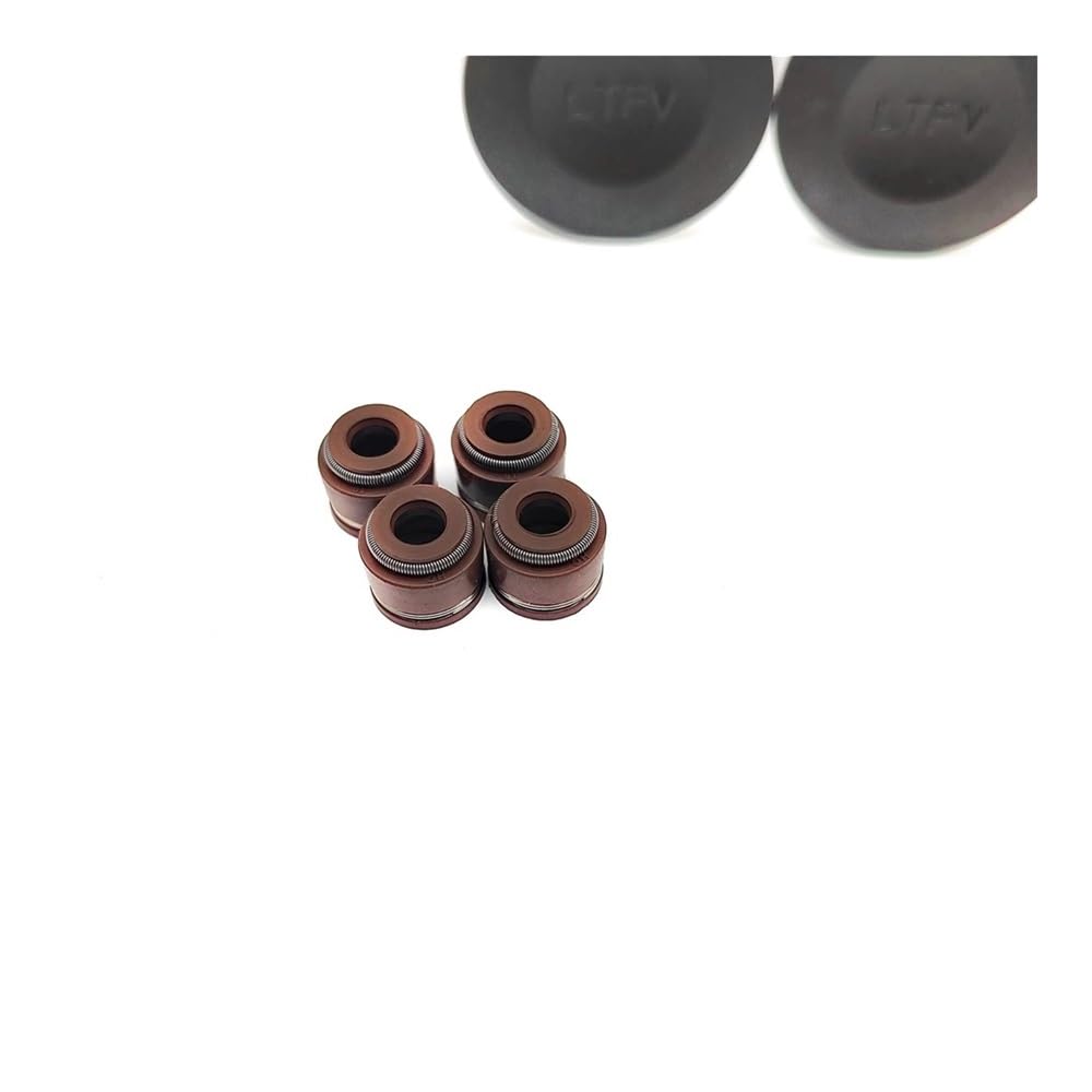 YHNNH Set di anelli di tenuta della valvola di aspirazione e scarico stelo valvola 0180-022004 0180-022005 0010-022500 Adatto for modelli CF500 CF188 CF 500 ATV UTV Sostituzione
