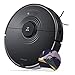 Roborock S7 Robot Aspirapolvere con Adesivi, 3000 Vibrazioni/min, Mop a Sollevamento Automatico, 2500 Pa, Controllo Vocale APP, Pianificazione Intelligente del Percorso (Nero)