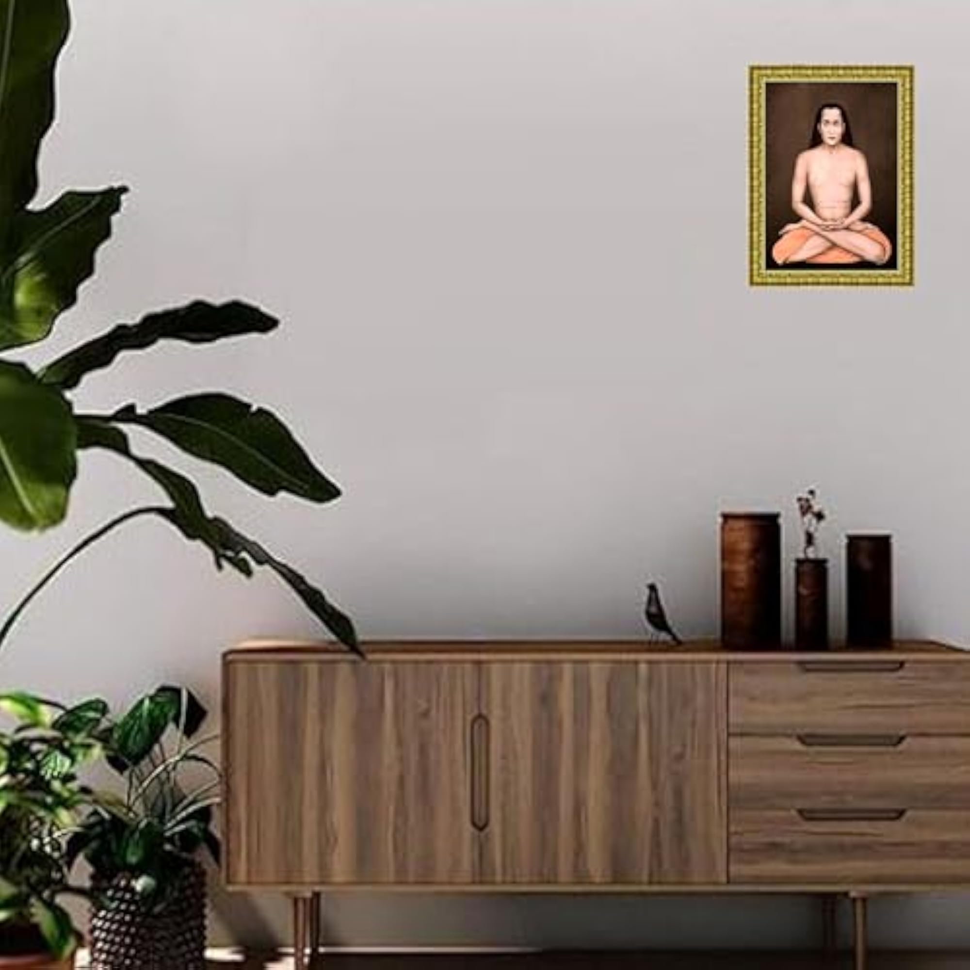 Mahavatar Babaji Religious Wood Photo Frame