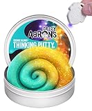 Crazy Aaron's Cosmic Glows® Infinite Nebula Thinking Putty® - 4" Tin Thinking Putty - Non-Toxic Sensory Play Putty - Never Dries Out - Creative Toy for Kids and Adults