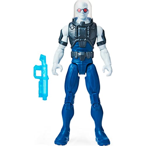 Batman 12-Inch Mr. Freeze Action Figure with Blaster Accessory, Kids Toys for Boys Aged 3 and up