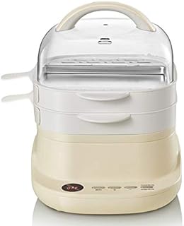 YSYDE Drawer Type Electric Steamer Breakfast Machine, Removable Pot Body is Easy to Clean, Shaped Ring Structure, Rapid Heating and Steaming, for Elderly, child