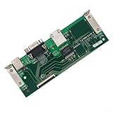 Hasaller P1078305-01 Piastra di base per scheda dock per Zebra ZT510 ZT610 ZT620 Stampanti industriali per etichette termiche con codici a barre 203 DPI 300 DPI Interfaccia di montaggio in metallo a