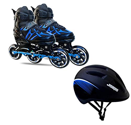 JASPO Radar Hydra-MAX Dual Adjustable Inline Shoe Skates Combo for All Age goups (Blue, Large (5-8 UK)) (B07QXC9BRR) Amazon Price History, Amazon Price Tracker