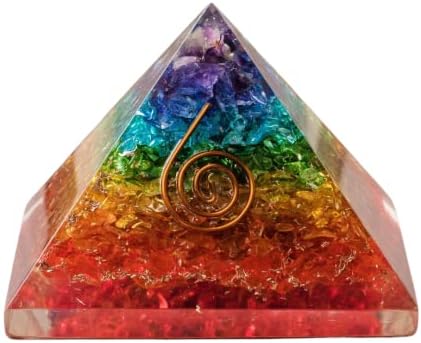 Energy Generator Orgone Pyramid for E-Energy Protection & Healing- meditation orgonite pyramids/crystal chakra