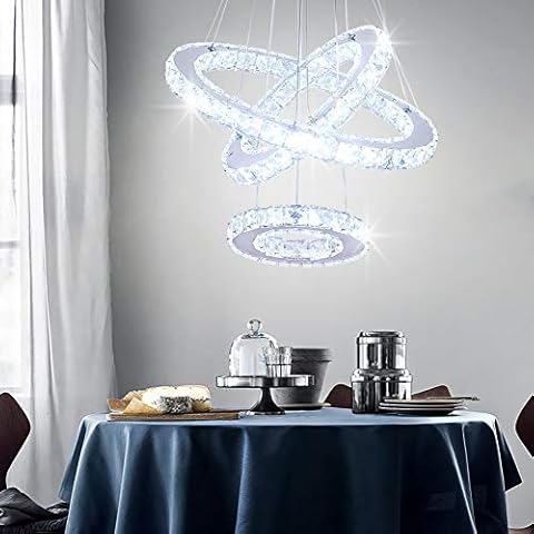 Dixun Modern Crystal LED Chandelier Light Cover