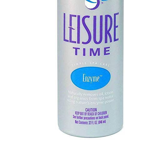 Leisure Time 12X1QT Enzyme Simple Care for Spas and Hot Tubs, 32 fl oz - Thumbnail 2