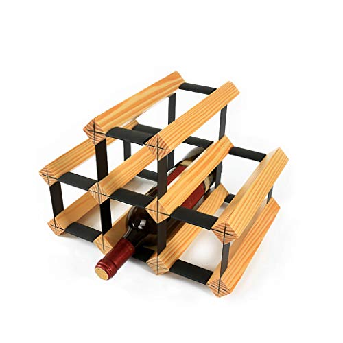 Soporte de vino de mesa con estructura estable miniatura 1