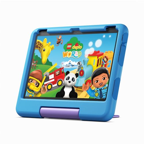 Das neue Fire HD 10 Kids-Tablet – für Kinder ab dem Vorschulalter | Mit brillantem 10-Zoll-Display, Kindersicherung und 2 Jah