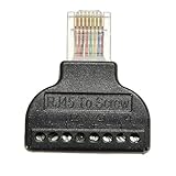 HuddyFee RJ45から8ピンターミナルアダ�