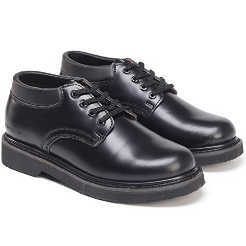 HANDPOINT Oxford Men's Black Slip Resistant Durable Fashion Breathable EH Work Shoe 821024