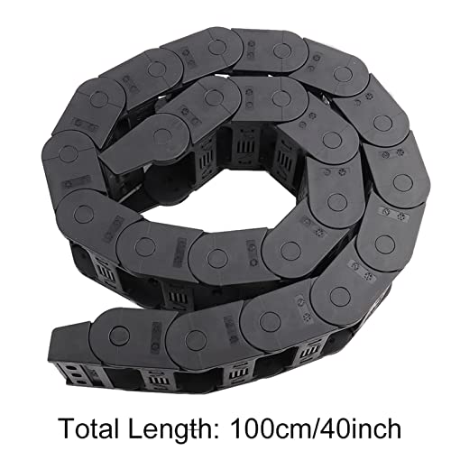 Corrente de Arrasto de Suporte de Cabo de Nylon, Corrente de Arrasto de Suporte de Fio Lateral Abert