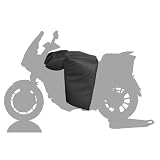 Diseño especial: El cubrepiernas moto de piernas cuenta con un bolsillo interior para guardar el teléfono u objetos pequeños. La parte superior del protector también cuenta con una solapa extraíble para facilitar su uso
