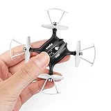 Mini Pocket Drone Syma Newest X20 Headless Mode 2.4Ghz Nano LED RC Quadcopter Altitude Hold Black