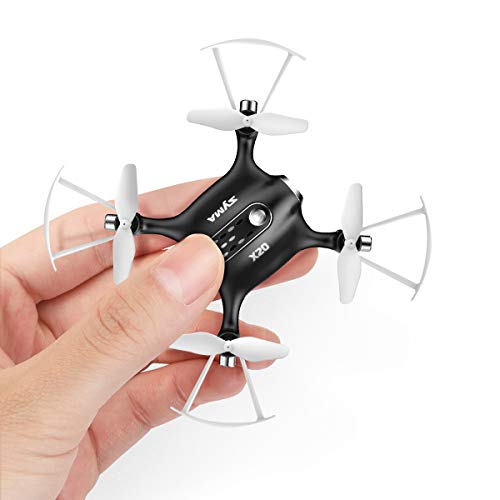 Mini Drones for Kids or Adults, RC Drone Helicopter Toy, Easy Indoor Small Flying Toys Pocket Quadcopters for Boys or Girls Black