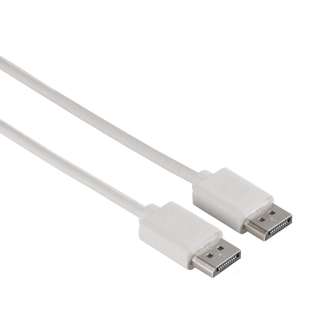 Hama kabel DisplayPort (koszowy, DP 1.2, dp-dp, przewód, display port, Ultra HD, 4K, 21.6 Gbit/s, 1,5 m) szary