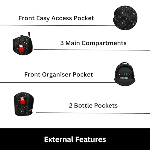 Image of HYDER 35L Zippy And Trendy Stylish Waterproof College /Casual /School Bag /Backpack For Kids, Boys, Girls, Men And Women | Best Bags For Everyday Use