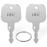 2 Pièces Clés Compatibles Pour TSA, 007&002, Clé De Voyage