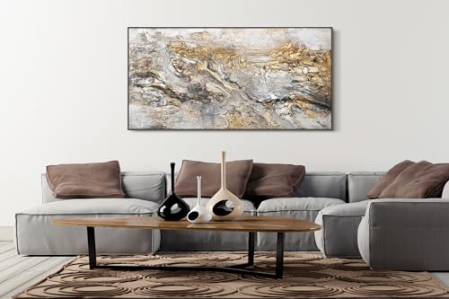 YS Quadro dipinto a mano «Bagliore» | Quadro