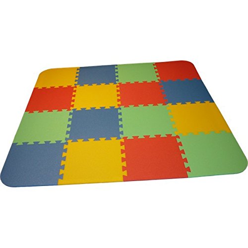 Preisvergleich Produktbild Bodenmatte Puzzlematte UNO Plus (16 Teile) - 16 mm - 0