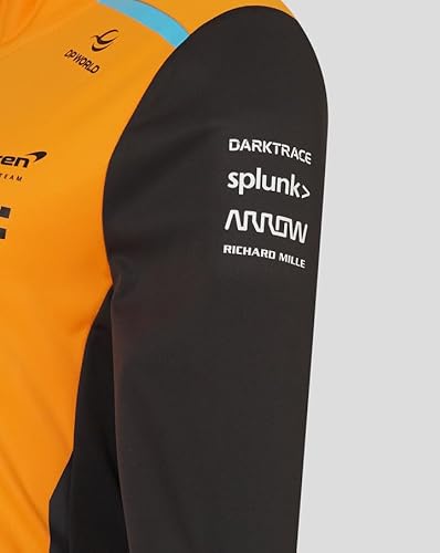 Castore Jaqueta feminina softshell McLaren F1 2024, Mamão, M
