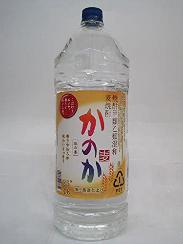 Amazon.co.jp: アサヒ かのか (佳の香) 麦焼酎 ペットボトル 25度