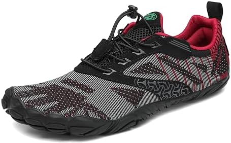 SAGUARO Unisex Minimalistische Barfußschuhe Traillaufschuhe Atmungsaktiv Schnell Trocknend Badeschuhe