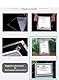 TUKA-i-AKUT 2X Acryl Bilderrahmen Rahmenlos für A4 Flyer, Doppelte Acryl Panel Kristallklar, Desktop Flyerstander Fotorahmen Display Rahmen für Familienfoto Zertifikat Poster, UV-Schutz, TKD9400-A4-2x