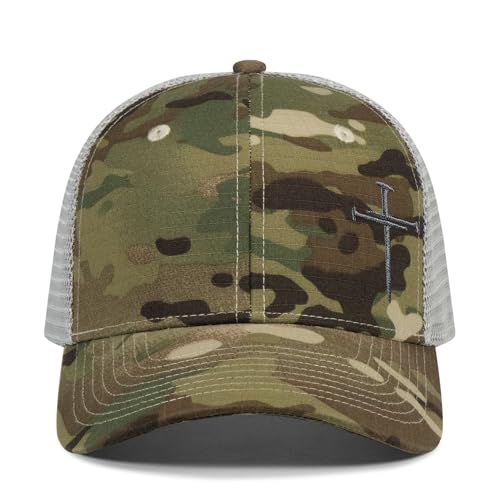 Image of Christian Hats for Men Women,Jesus 3 Nail Cross Hat Christian Religious Gifts for Birthday /Christmas