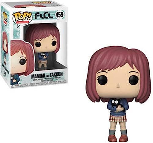 Funko Pop! Animation: Flcl - Mamimi With Takkun Black Cat Toy, Multicolor