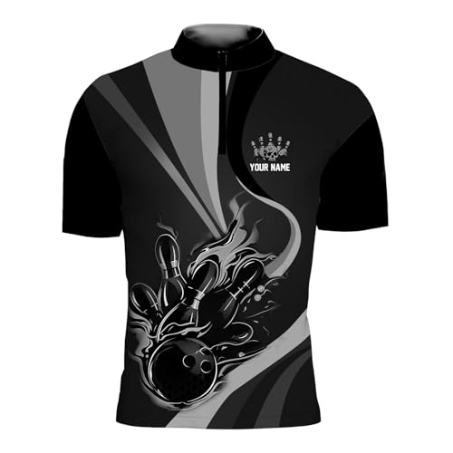 Personalized Bowling Jersey 3D, Bowling Shirts for Team, Bowling Shirt Unisex for Men Women, Bowling Shirts for Men 32