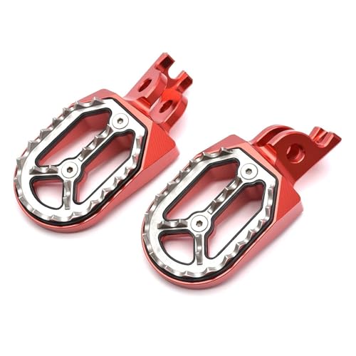 Pédales larges haut de gamme style requin pour Honda CRF450R RWE 07-23